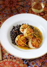 Sea Scallops with Orange and Rosemary