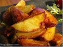 Spicy Oven Fried Potato Wedges