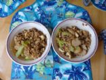 Asian Pork Fried Rice for Two