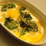 Baked Eggs Florentine