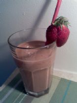 Chocolate Strawberry Smoothie