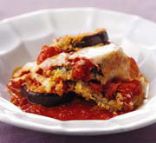 Eggplant Bake with Peppers and Mushrooms