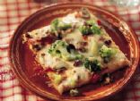 Italian Broccoli and Provolone Pizza