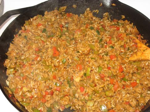 Vegetarian Dirty Rice Recipe  SparkRecipes