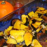 Roasted Acorn Squash with Pumpkin Seed Oil