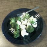 Herbed Broccoli & Cauliflower