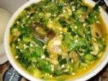 West African Okro Soup with Fufu Recipe