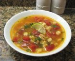 Cilantro-Lime Chicken and Hominy Soup