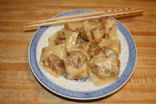 Quick Vegetarian Wontons