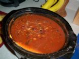 3 bean venison chili