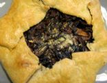 Mushroom and Onion Crostata Recipe | SparkRecipes