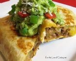 Beef & Bean Chimichangas