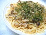 Japanese Mushroom Spaghetti