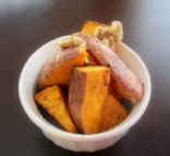 Roasted Sweet Potatoes skin-on with Maple Syrup