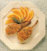 Lamb Cutlets with Orange and Rosemary