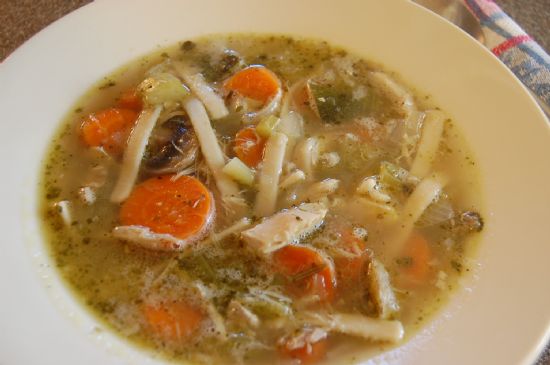 Chicken Vegetable Soup-low sodium Recipe | SparkRecipes