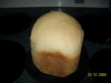 White Bread for Breadmaker (1lb small loaf)