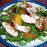 Grilled Orange Vinaigrette Chicken Salad