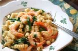 Unchained Recipe Contest Red Pepper Shrimp Pasta made over from Michelle's in Ketchum Idaho