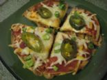 Healthier Mexican Pizza