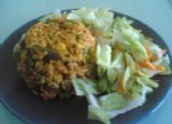 Jollof Rice with vegetables