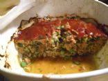 Spicy Italian Turkey Sausage meatloaf