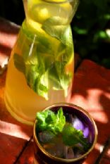 Soothing Mint and Ginger Iced Tea