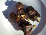 Chocolate and Pistachio Slice
