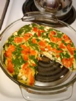 Smoked Salmon & Spinach Frittata