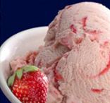 Strawberry Buttermilk Ice Cream