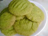 Green tea cookie