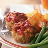 Awesome Low-Fat Mini Meatloaves