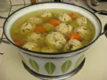 Chicken Vegetable Soup with Meatballs