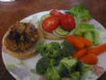 Gingery Lentil Turkey Burgers