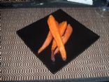 Roaster red Curry Carrots with Ginger and Garlic