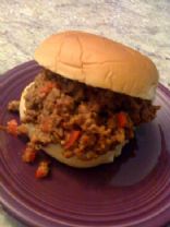 Amy O's Veggie Sloppy Joes