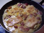 Paula's Ranch Style Pork Chops & Potatoes in a Skillet
