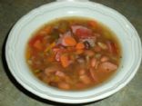 Sausage and bean soup