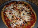 Pizza with Trader Joes Balsamic Chicken