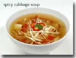 Spicy Cabbage Soup