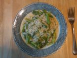 Linguine with Navy Beans and Asparagus