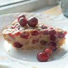 Crustless Cranberry Pie 