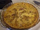 Lynette's crustless quiche