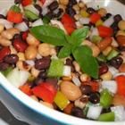 Herb Garlic Beans and Vegetable/3 bean salad