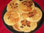 Martha White Chocolate Chip Muffin Mix Pancakes (using 7.4oz-209g pkg)