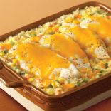 Campbell's Cheesy Chicken & Rice Casserole