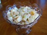 Apple Pineapple Waldorf Salad