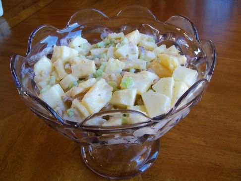 Apple Pineapple Waldorf Salad Recipe  SparkRecipes