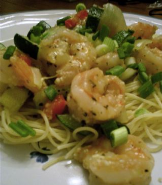 Garlic Shrimp Pasta Recipe | SparkRecipes