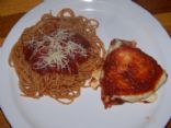 Unbreaded Chicken Parmesan